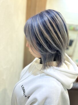 フィックス ヘアー(FIX hair) ブルーバレイヤージュ
