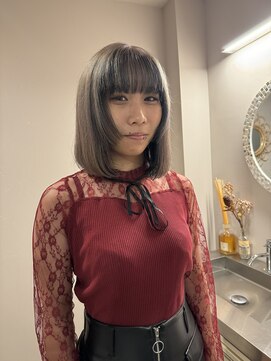 チャプター 問屋町(chapter) ケアブリーチアンブレラカラーミルクティーベージュウルフ韓国