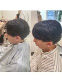 流れる縮毛矯正