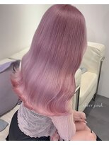 ベレーザ 渋谷(BELEZA)&nbsp;11182ホワイトピンクラベンダーミルクティー髪質改善韓国風巻き