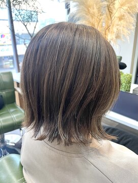 シーン(seen.) 白髪ぼかしハイライト