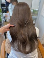 ラベンダーミルクティー×韓国風巻き【自由が丘】