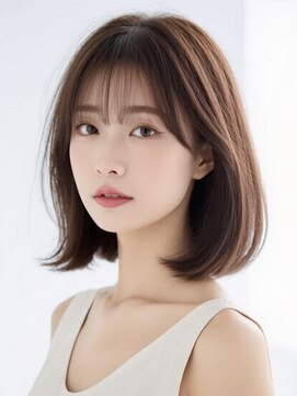 ソルトプラス 天王町店(Salt＋) ナチュラル外ハネミディ