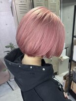 ダンク(DUNK)&nbsp;ボブ×ピンクベージュ