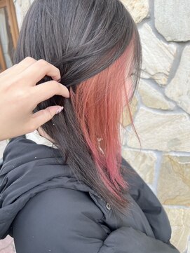 チルアウト 南塚口本店(chill out) インナーカラーピンク[20代/30代/40代/50代/60代]