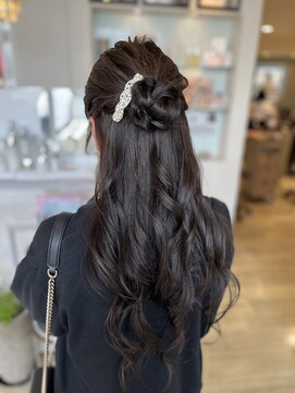 ルシードスタイル　ムースユイット(LUCIDO STYLE mousse8) 【ヘアアレンジクーポン】ハーフアップ