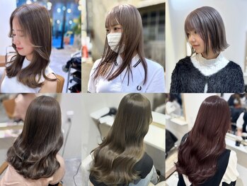 フランチェスカドット(francesca.)の写真/《透明感×柔らかさ》にこだわった上品なハイトーンカラーで、絶妙な抜け感を演出♪最旬トレンドカラーも◎