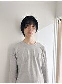 =メンズボブ/スパイキーショート/スペインカール／韓国マッシュ