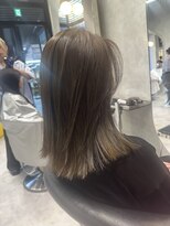 シティ(CITY) 外ハネボブレイヤー×グレージュカラー【CHICA】