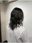 men'sロングパーマ