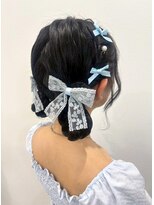 ベルグロー 北新地上通り店(BELLEGROW)&nbsp;羊ヘアアレンジ