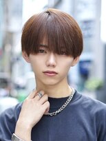 ナチュラル 渋谷(NATURAL)&nbsp;ラウンドマッシュ/縮毛矯正/ダブルカラー/フェザーパーマ