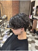 MEN'S HAIR/束間ショート/コンマヘア/ツーブロックマッシュ
