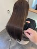 【極上の髪質改善】ネオメテオストレート&メテオカラー￥33000→30800