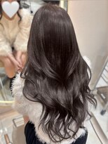 サイン 渋谷(SIGN) 艶髪/ワンホンヘア/グレージュ/ダブルケアカラー