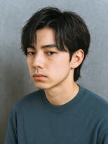 ルシード スタイル リコット(Lucido Style Ricotto)&nbsp;ダークブラウンのスパイキーショート×ワイルドパーマ