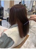 イルミナカラー/インナーカラー/ヘーゼルブラウン/髪質改善