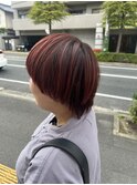 カシスピンクブラウン