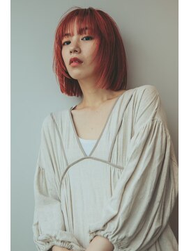 【ZEAL天神】大人ボブ＋チェリーレッド★New Open