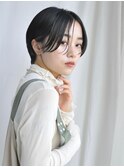 ショートボブ/ショートヘア/小顔/顔まわりカット/ショートパーマ