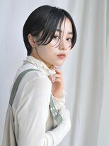トリッカ 銀座(tricca)&nbsp;ショートボブ/ショートヘア/小顔/顔まわりカット/ショートパーマ