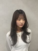 ロンド マーレ 天神大名店(Lond mare)&nbsp;大人ガーリー/ミディアムレイヤーカット/似合わせカット