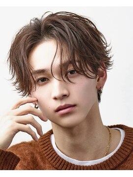 アストラ(ASTRA) MEN’S HAIR/波巻きツイストスパイラル/リバースセンターパート