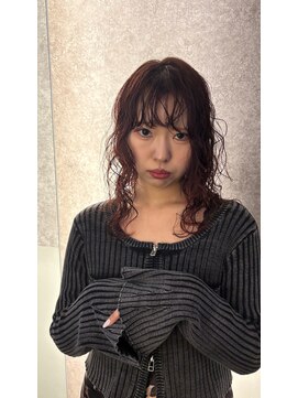 ザンカ(ZANKA) くせ毛風ミディアムパーマ