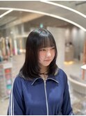 縮毛矯正/髪質改善/レイヤーカット/ミディアムレイヤー/銀座