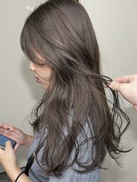 パークレーン アイス イヴェン(park lane ICI yeven)&nbsp;ブリーチカラーダブルカラーくすみベージュグレージュ/akari