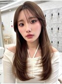 元町結べるレイヤーカット丸みショートボブ顔周りカット