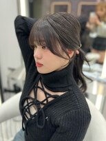 ラルム 新宿(LARME SHINJUKU)&nbsp;顔周りレイヤー/ナチュラルブラック/黒染めなし【Yumi/新宿】