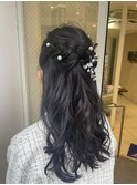編みおろしスタイル