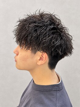 フリットグラン(FRIT GRAND)の写真/［一宮］メンズが得意なサロンだからこそメンズパーマも得意です!!あなたの髪のお悩み解決に導きます☆