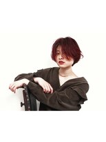 シーズ 栄(sea's) センターパート+ショートボブ