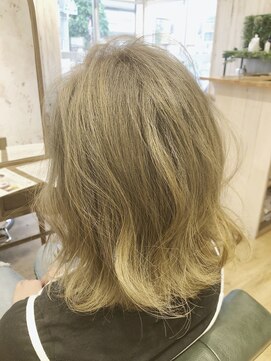 ヘアーサロン リアン 鴻巣店(hair salon Rien) フォギーブロンジュ☆