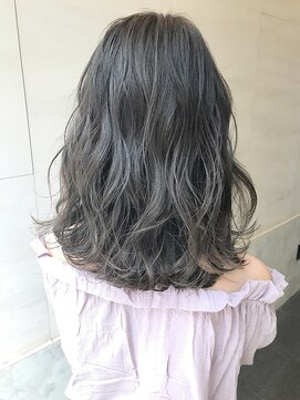 ソーホーヘアーアンドボタニカル 大橋店(SOHO hair & botanical) 【お客様style】ラベンダーグレージュ