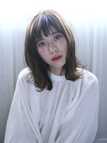 ベルタ バイ アルテフィーチェ(belta by artefice)&nbsp;切りっぱなしロブヘアStyle×アディクシーカラー#くすみベージュ