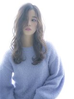 ロンドプランタン 恵比寿(Lond Printemps)&nbsp;【ロンド恵比寿】外国人風センターパートラベンダーベージュ