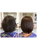 #髪質再生#髪質改善#ケラチンブローアウト#トリートメント