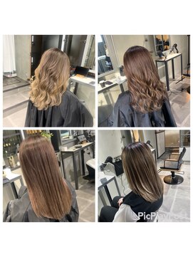 レアング(LeAng) バレイヤージュ一覧集