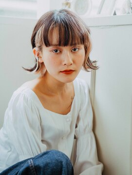 ヘアアンドリラクゼーション シャッセ(Hair&Relaxation SASE) インナーカラーボブ