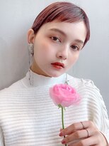 アイティーバイアルバム 八王子店(IT by ALBUM) ピンクショート_イヤリングカラーラベンダーカラー_8373