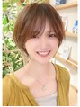 ルエ(rue)&nbsp;柔らかな雰囲気の似合わせショートボブが人気です。