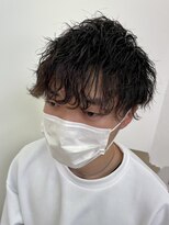 アッシュ 十日市場店(Ash)&nbsp;波巻きパーマスタイル