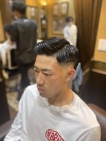 プレミアムバーバー 目黒店(PREMIUM BARBER produce by HIRO GINZA) 七三スキンフェード/フェード/目黒