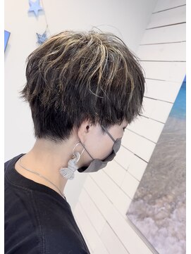 ラニハナクドウ(lanihana.kudo) +＊～マッシュショートwith8ミリハイライト～＊+