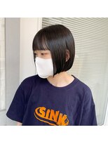 ミント(mint) ミニボブ/ボブ/シンプルボブ/ショートボブ/ブルージュ