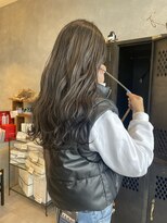 アチーブリス(achieve Liss)&nbsp;ニュアンスカラー スモークダークグレー×ロングウェーブ