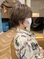 【春日美月】ゆるっとふわ巻きこなれパーマ★ショートヘア